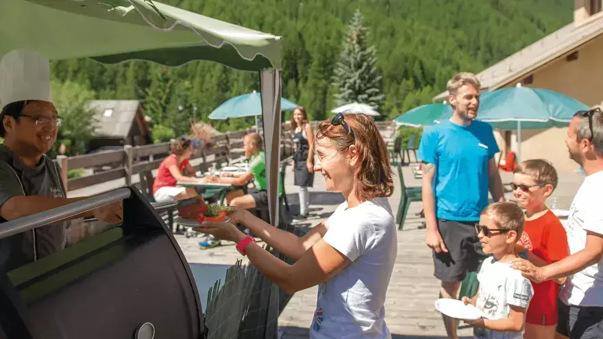 Grillades barbecues en été