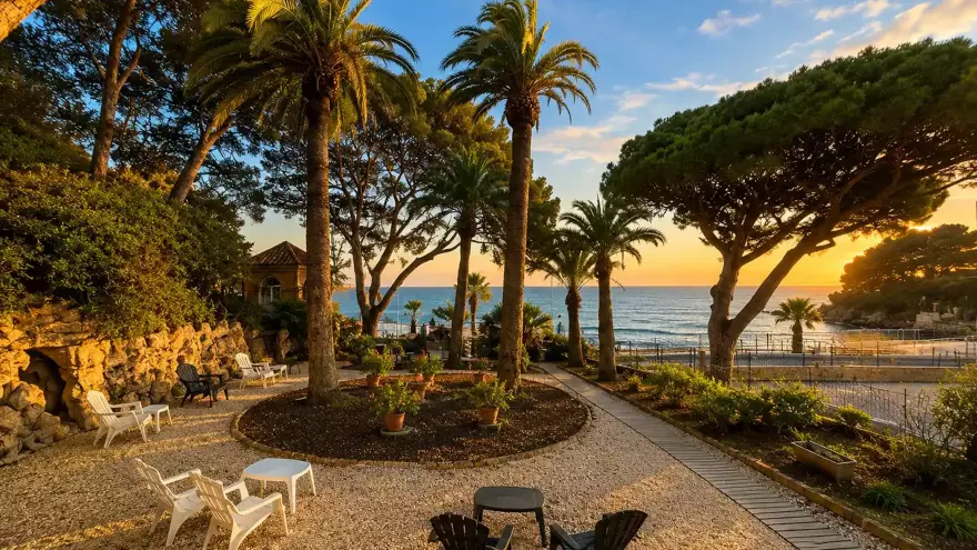 Bandol Espace détente extérieure