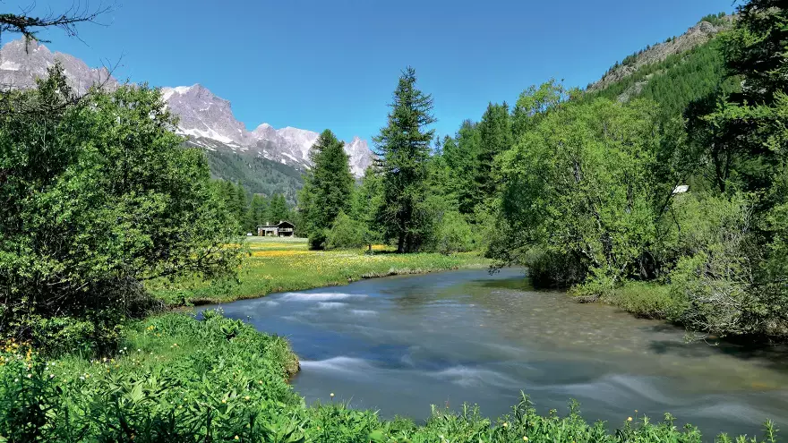 Vallée de la Clarée dans le Queyras