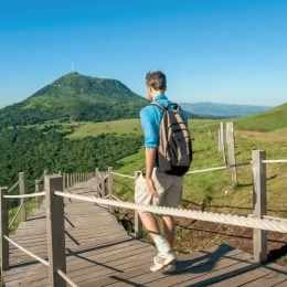 rando volcan du Puy-de-Dôme en Auvergne