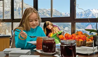 Petit-déjeuner formule demi-pension