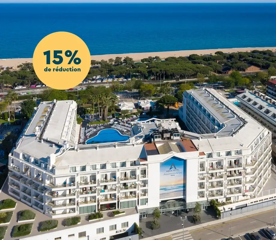 15% de remise à l'Aquamarina