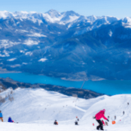 Skiing at Réallon