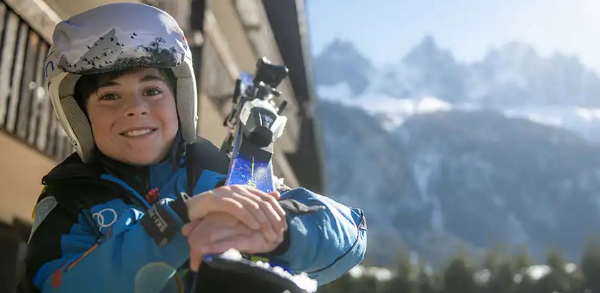 We take your children to their ESF ski lessons