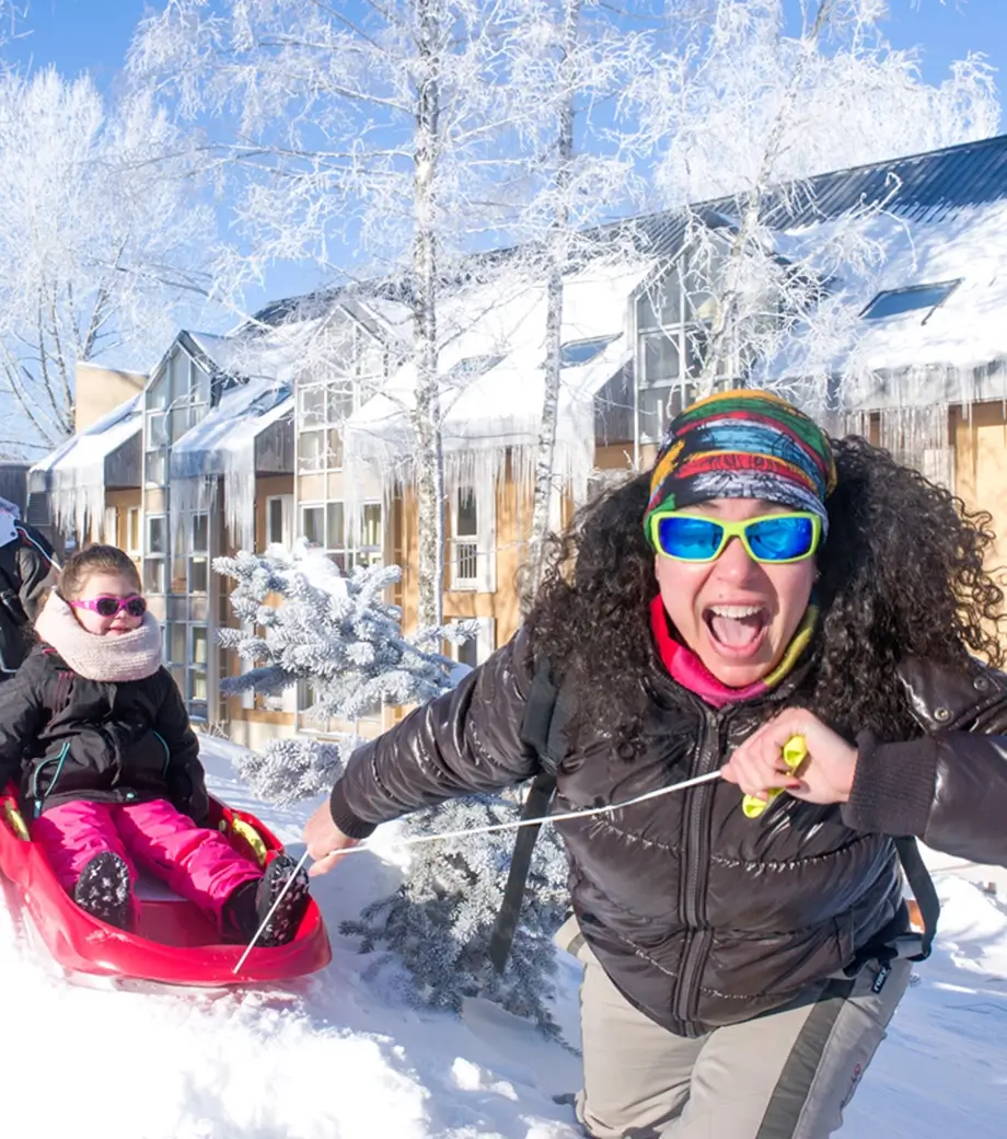 Family Holidays Le Bief Rouge Métabief Winter